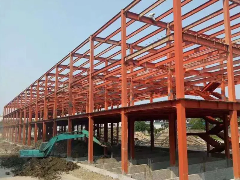 ایکوفر دوستانہ اسٹیل فریم گودام کی تعمیر