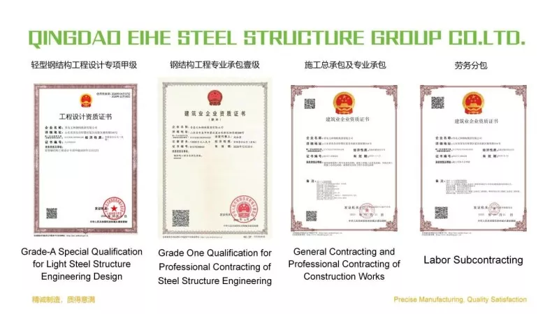 First-Class Design and Construction Qualifications for Indoor Basketball Arena Steel Construction