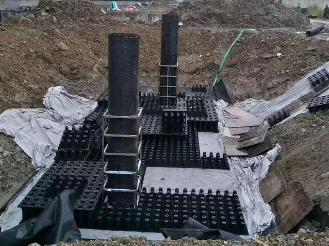 اسٹیل بارش کا پانی جمع کرنے کی عمارت